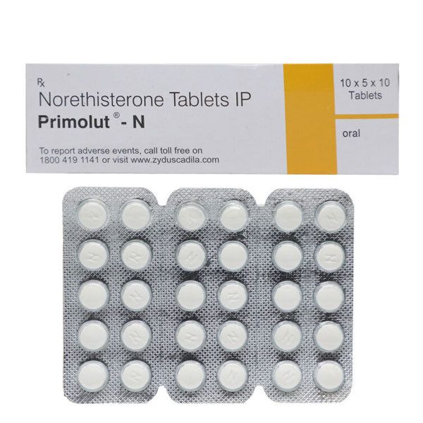 PRIMOLUT-N[ZYDUS] 5 MG TAB (10 tab)