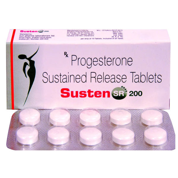 SUSTEN SR [SUN] 200 MG TAB (10 tab)