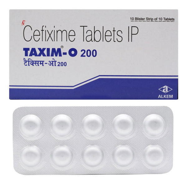TAXIM-O[ALKEM] 200 MG TAB (10 tab)