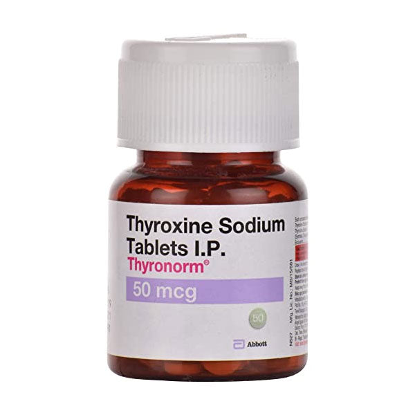THYRONORM-50[ABBOTT] 50 MCG TAB (120 tab)