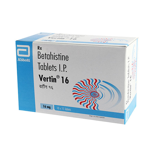 VERTIN[SOLVAY] 16 MG TAB (15 tab)