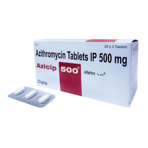 Azicip 500 Tablet