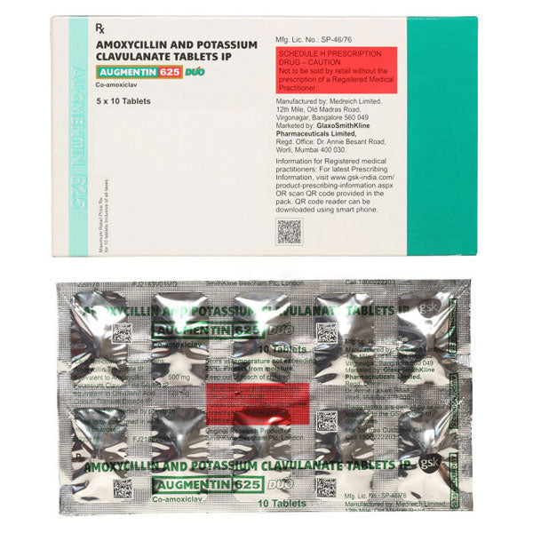 Augmentin 625 Duo Tablet