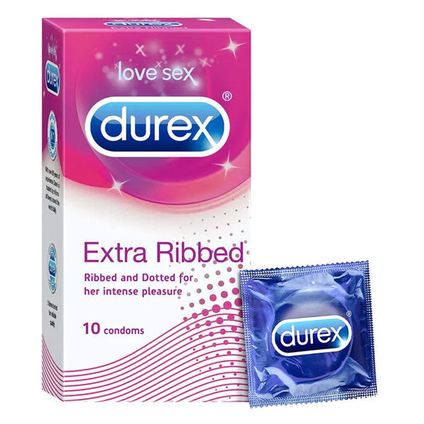 Durex Extra Ribbed Condom