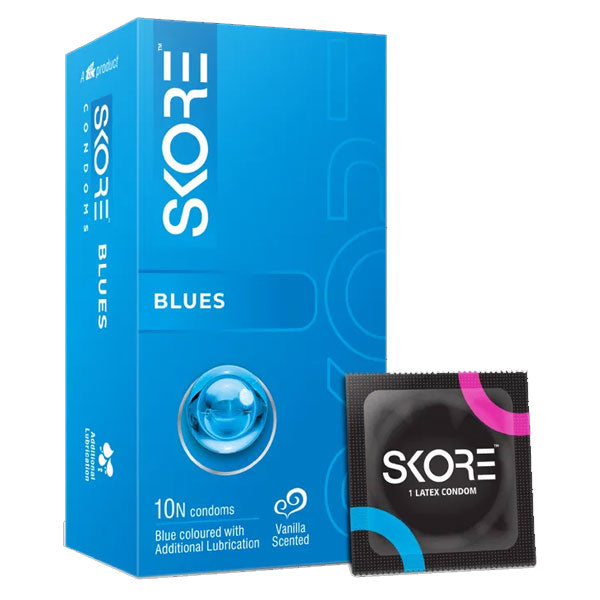 Skore Blues Condom