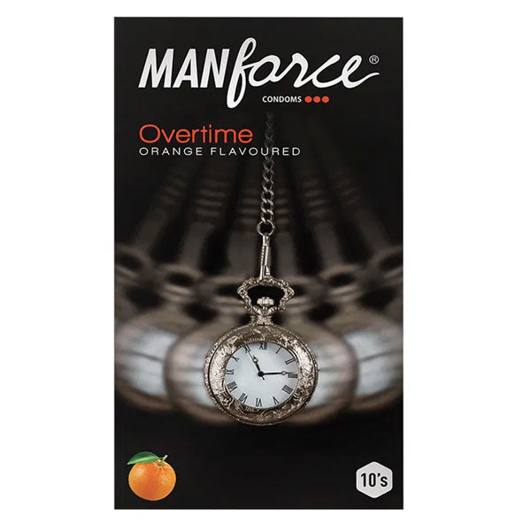 Manforce Condom Overtime Orange