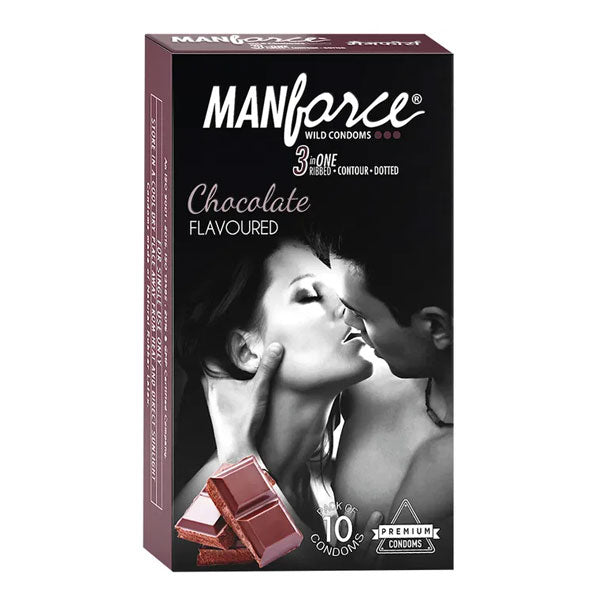 Manforce Wild Condom Chocolate