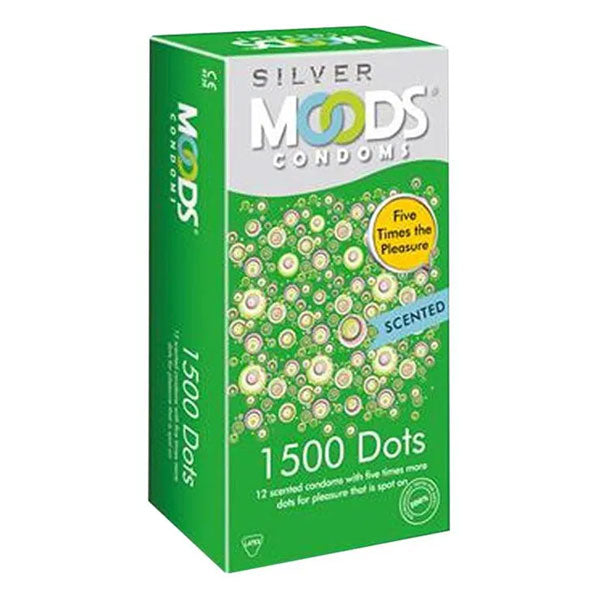 MOODS Silver 1500 Dots Condom