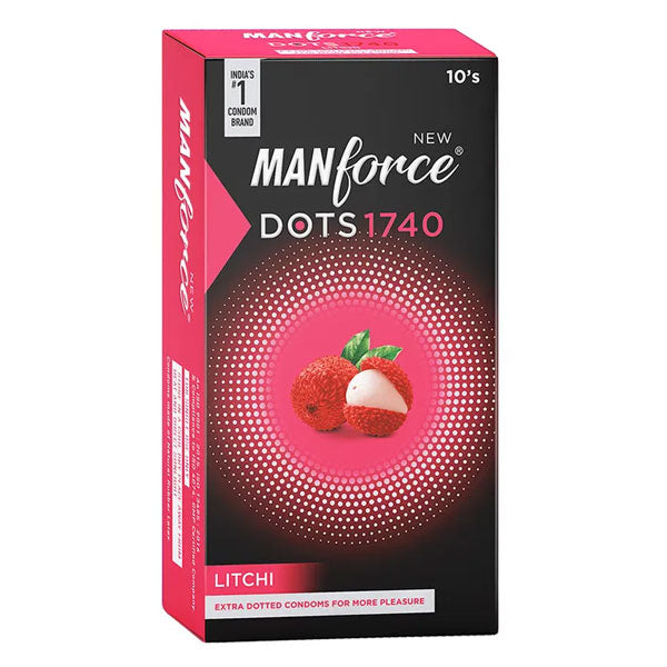 Manforce Dots 1740 Condom Litchi