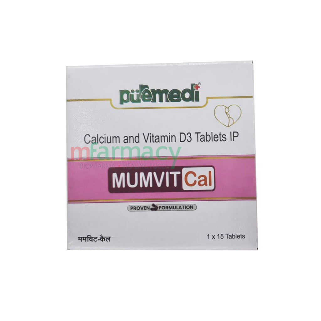 MumVit-Cal-Calcium and Vitamin D3 Tablets IP