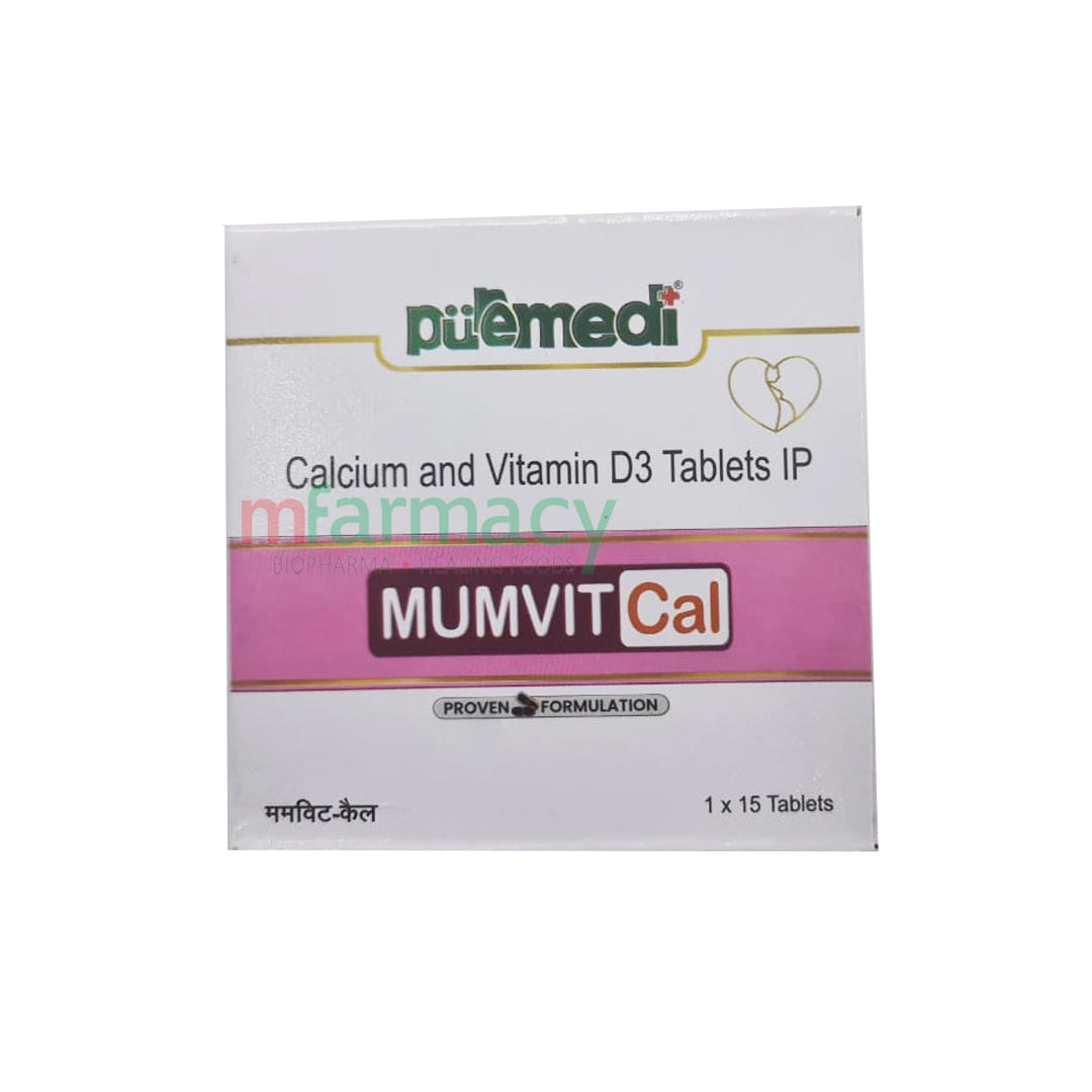 MumVit-Cal-Calcium and Vitamin D3 Tablets IP