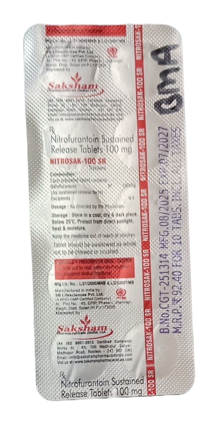 NITROSAK SR 100MG TAB 10TAB