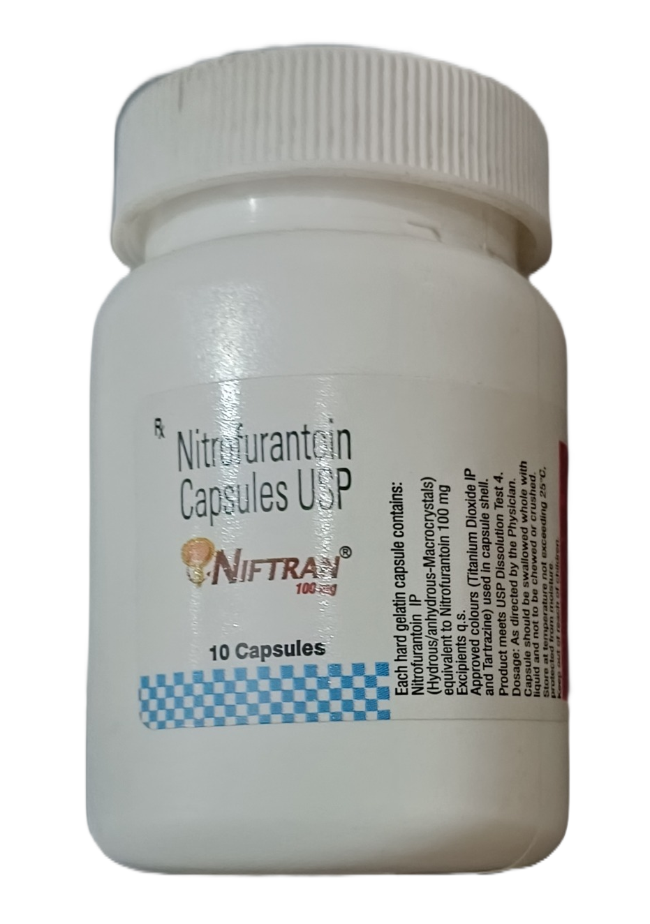 NIFTRAN 100MG CAP 10CAP