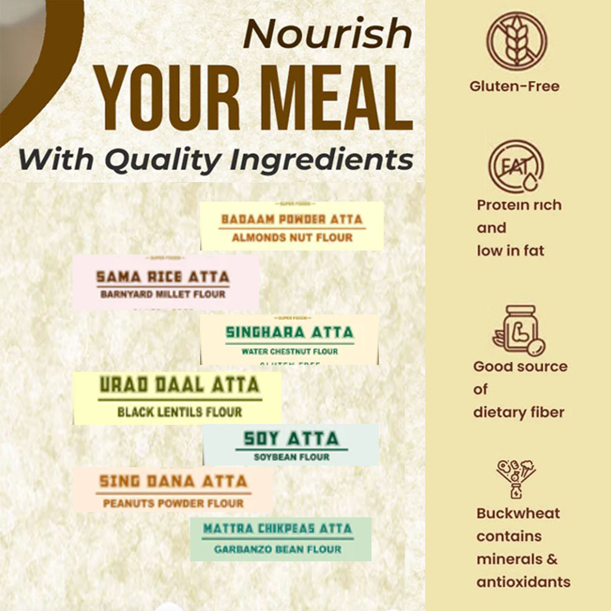 Nourish Meal Flour Atta