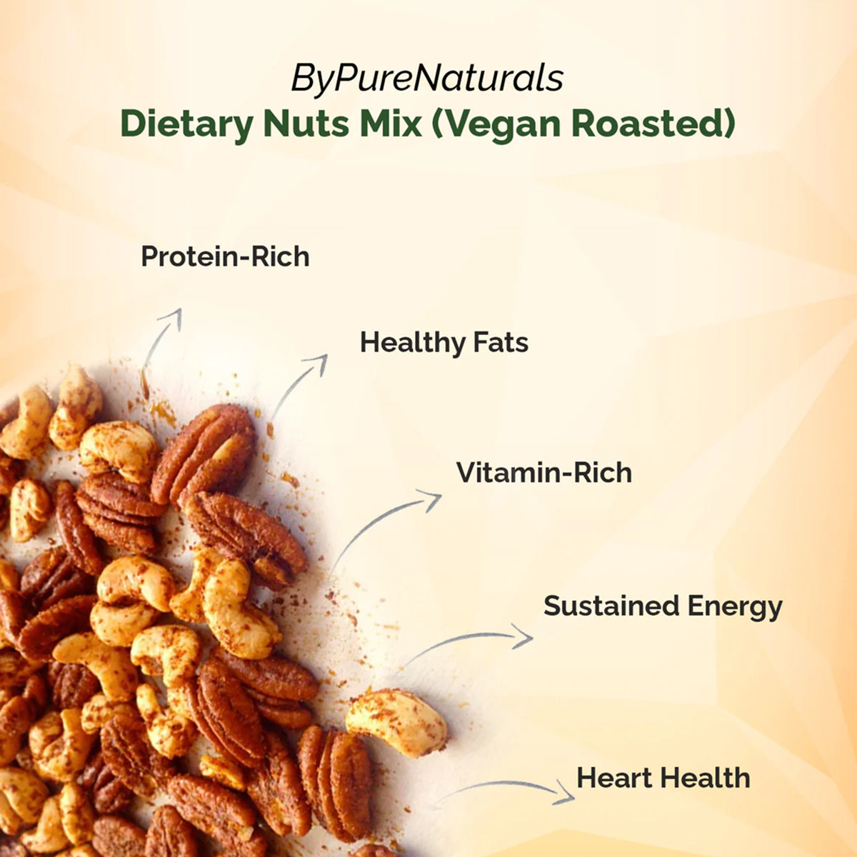 Dietary Nuts Mix Vegan Roasted | 250 gm