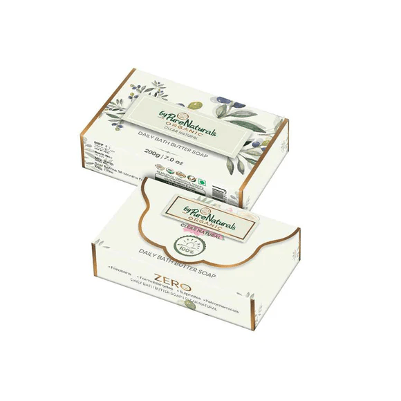 byPureNaturals Organic Shea Butter Clear Natural Soap- 200gm  Biopharma, Healing Food to Live Healthy Life - by MFarmacy.com