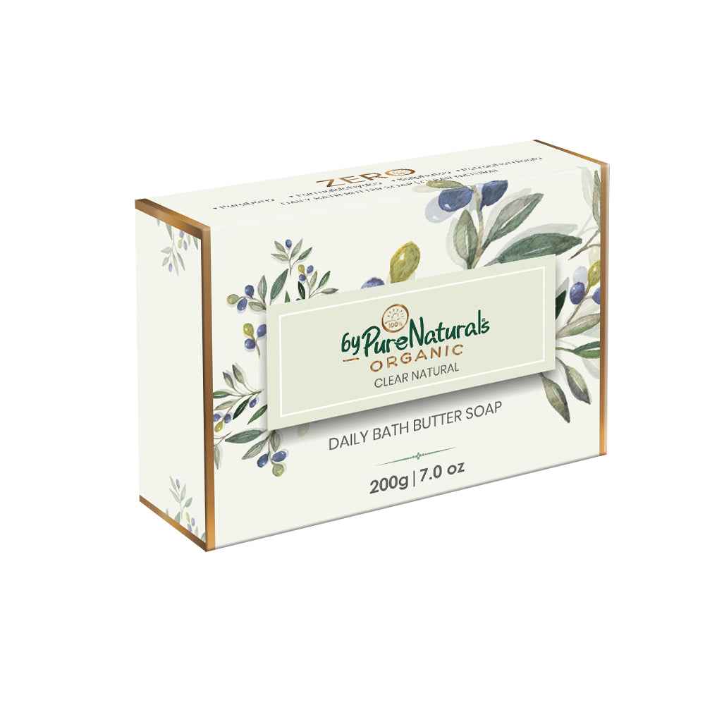 byPureNaturals Organic Shea Butter Clear Natural Soap- 200gm