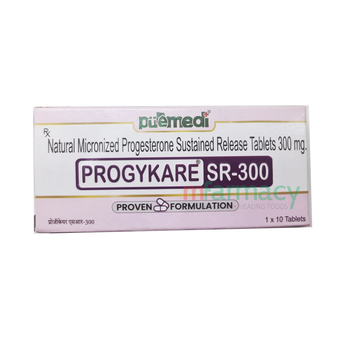 Progykare SR-300 - Natural Micronized Tablets 300mg