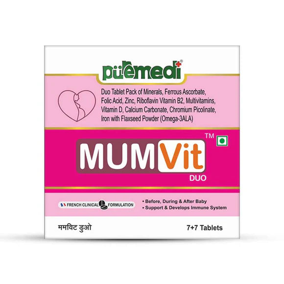 Puremedi Mumvit Duo For Women  Biopharma, Healing Food to Live Healthy Life - by MFarmacy.com