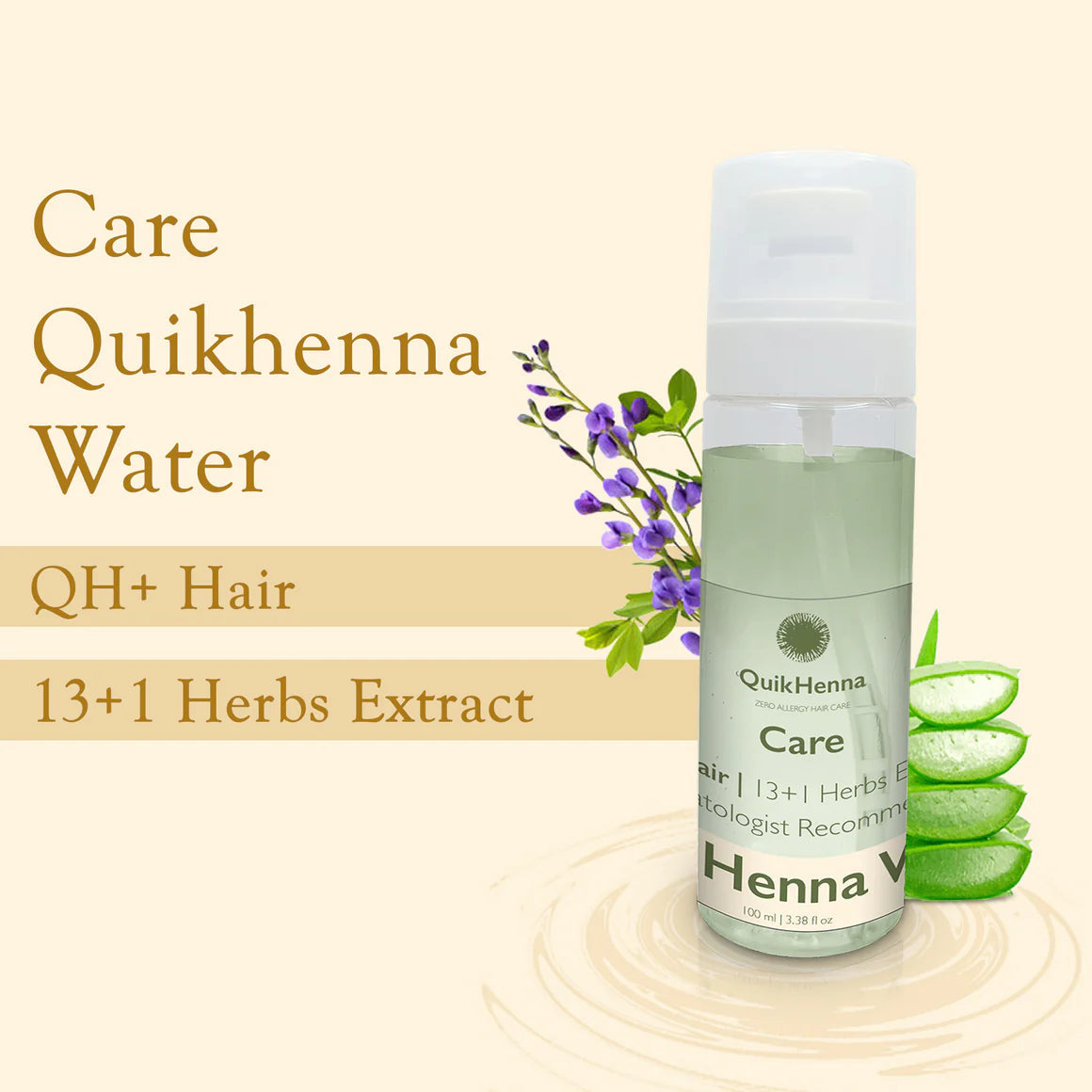 QH+ QuikHenna Quick Henna Water for Hair | Safe Hair Care  Biopharma, Healing Food to Live Healthy Life - by MFarmacy.com