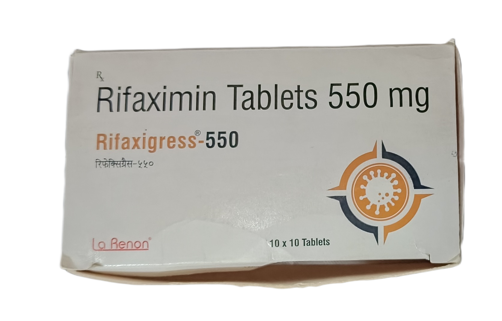 RIFAXIGRESS 550MG TAB 10TAB