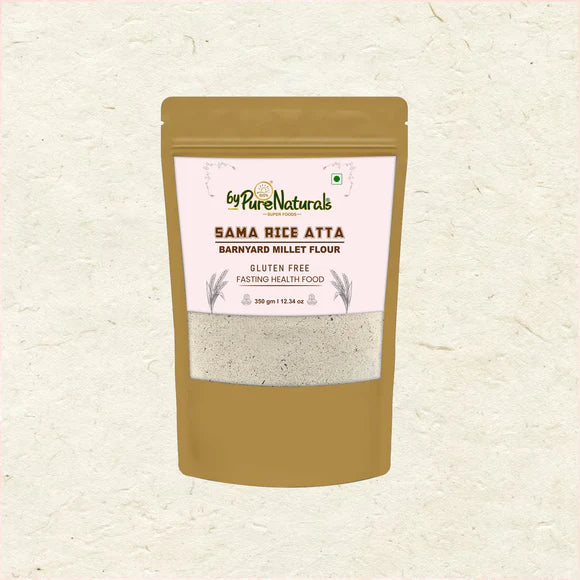 Gluten Free Sama Rice Atta (Barnyard Millet Flour)- 350 Gm  Biopharma, Healing Food to Live Healthy Life - by MFarmacy.com