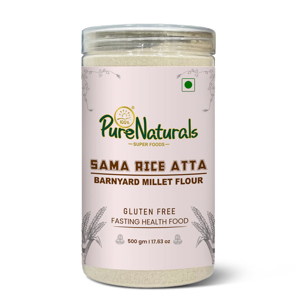 PureNaturals Gluten Free Barnyard Millet Flour Sama Rice Atta