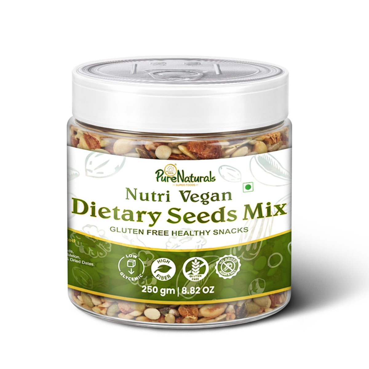 Nutri Vegan Gluten Free Dietary Seed Mix- 250 Gm