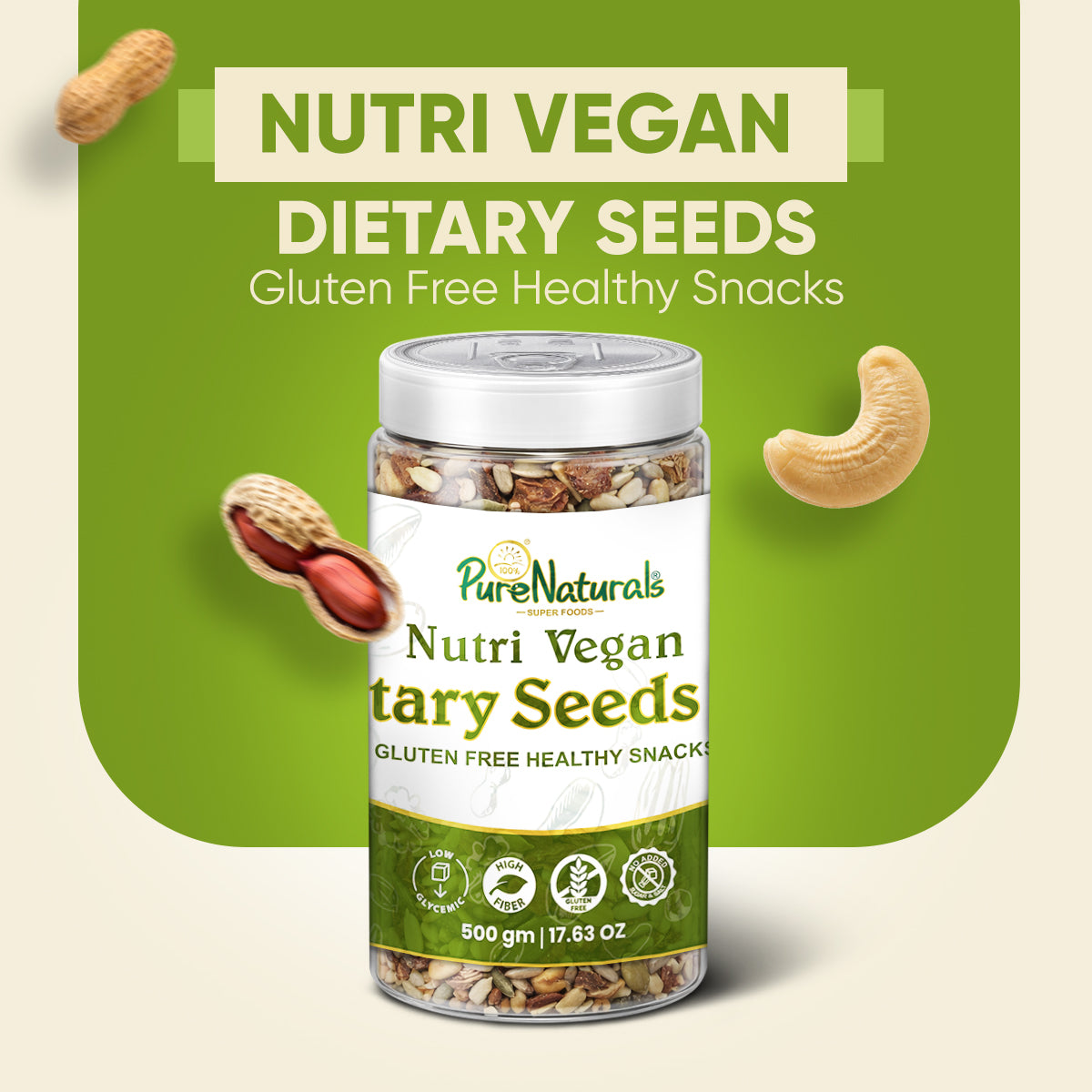 Nutri Vegan Dietary Seed Mix | 500 Gm