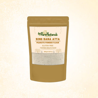 byPureNaturals Gluten Free Sing Dana Atta (Peanuts Flour)- 250 Gm - BuyPureNaturals