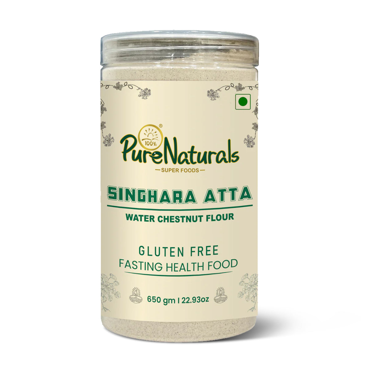 PureNaturals Gluten Free Water Chestnut Flour Atta