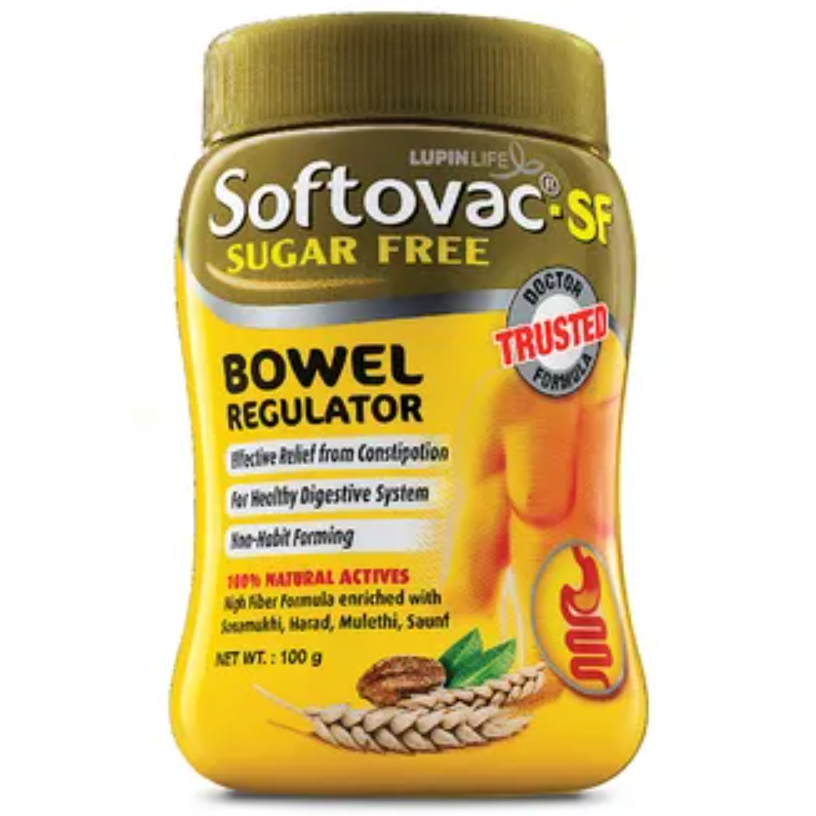 Softovac-SF Sugar Free Bowel Regulator Powder, 100 gm