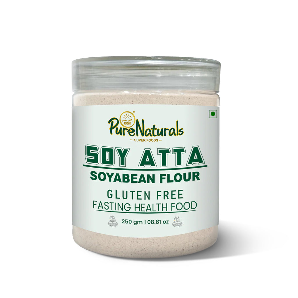 PureNaturals Gluten Free Soybean Flour Soy Atta