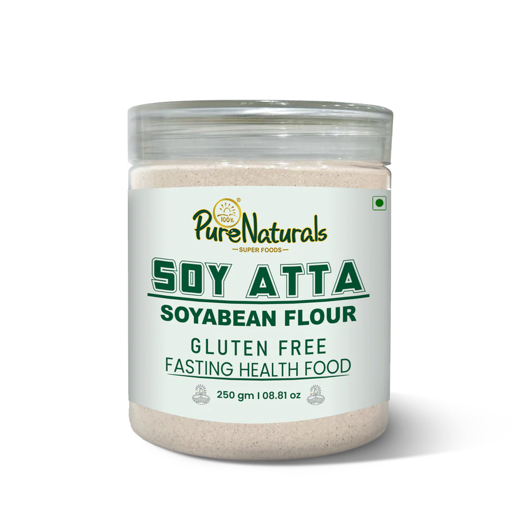 PureNaturals Soy Atta | Gluten free Soybean Flour