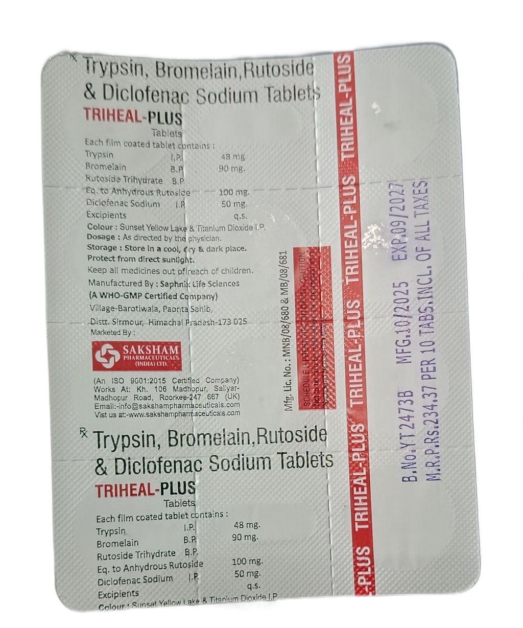 Triheal Plus 10Tab