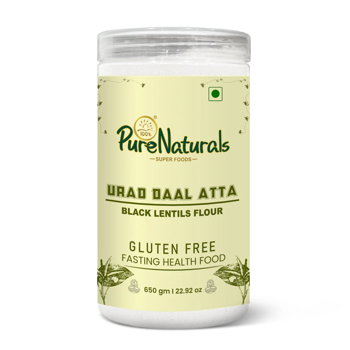 PureNaturals Black Lentils | Urad Daal Atta