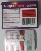 Allegra 120mg 5Tab