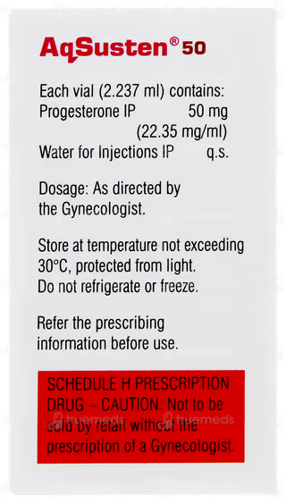 Aqsusten 50mg Inj. 1ml