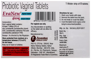 EvaNew - Probiogtic Vag. Tab. (8 Tab)