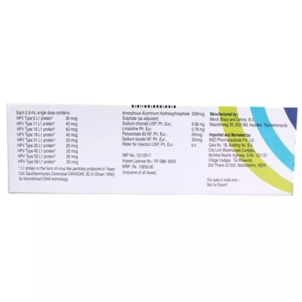 GARDASIL 9 INJ 0.5ML