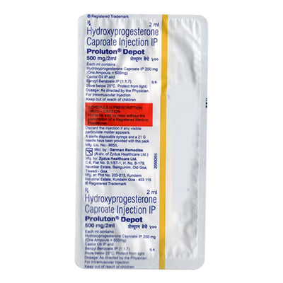 Proluton  Depot 500mg inj.