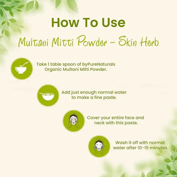 100% Organic Multani Mitti Powder for Skin & Hair - 200 Gm  Biopharma, Healing Food to Live Healthy Life - by MFarmacy.com
