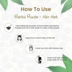100% Organic Reetha Powder for Skin & Hair - 125 Gm  Biopharma, Healing Food to Live Healthy Life - by MFarmacy.com