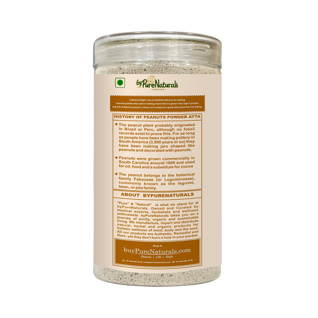 PureNaturals Gluten Free Peanuts Flour Sing Dana Atta