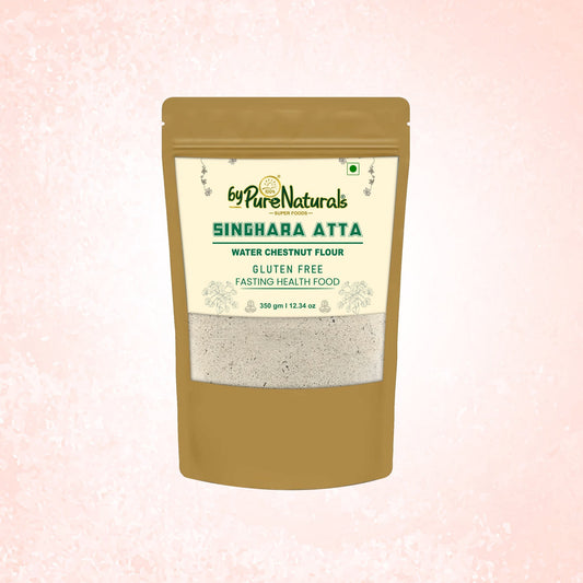 byPurenaturals Singhara Atta - Water Chestnut Flour- GLUTEN FREE READY TO USE ATTA 350gm - BuyPureNaturals