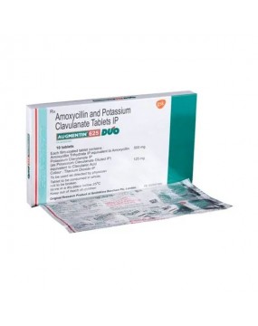 AUGMENTIN 625MG DUO[GLAXO] TAB (10 tab)