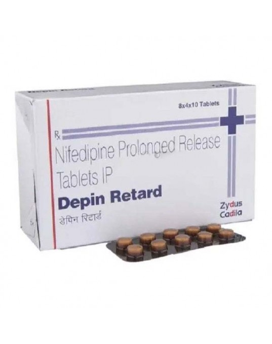 DEPIN RETARD[CADILA] 20 MG TAB (10 tab)