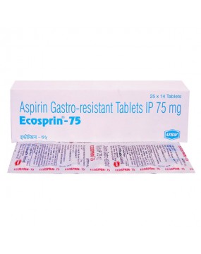 ECOSPRIN[USV] 75 MG TAB (14 tab)