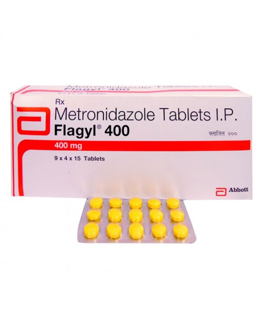 FLAGYL[ABBOTT] 400 MG TAB (15 tab)