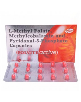 FOLVITE ACTIVE[PFIZER] CAP (15 cap)